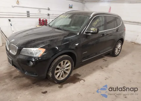 2011 BMW X3 xDrive28I from USA, damaged, VIN 5UXWX5C57BL708370
